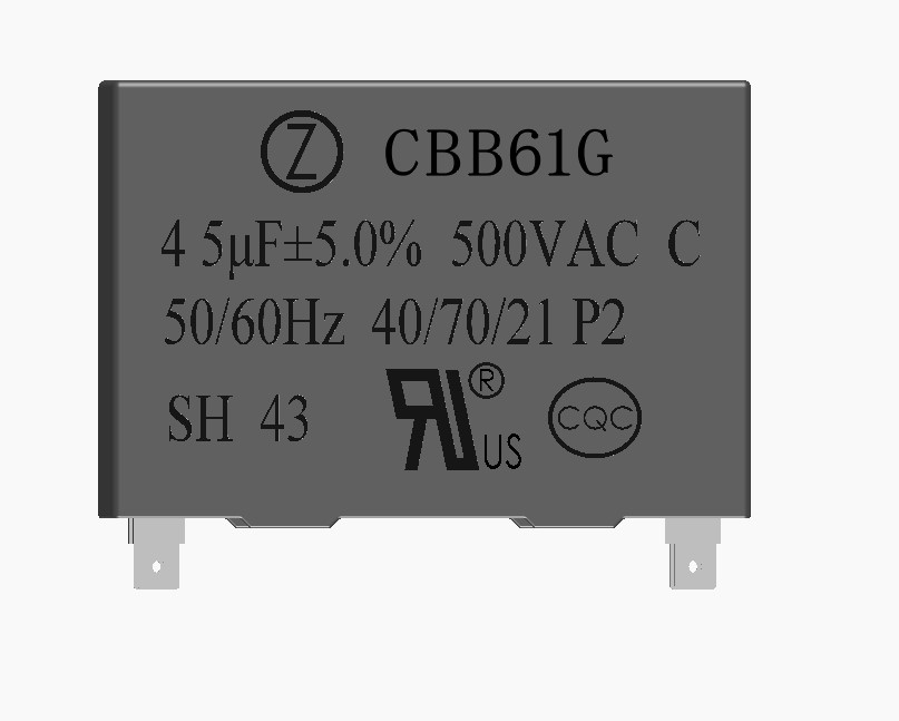 CBB61G_Metallized polypropylene film AC motor capacitor(Box-Type,S3)